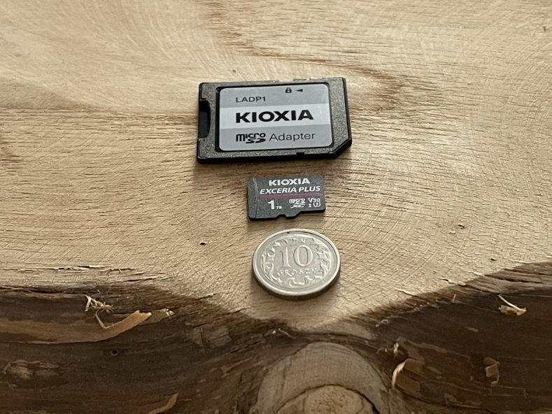 KIOXIA Exceria Plus 1TB – potężna karta microSD