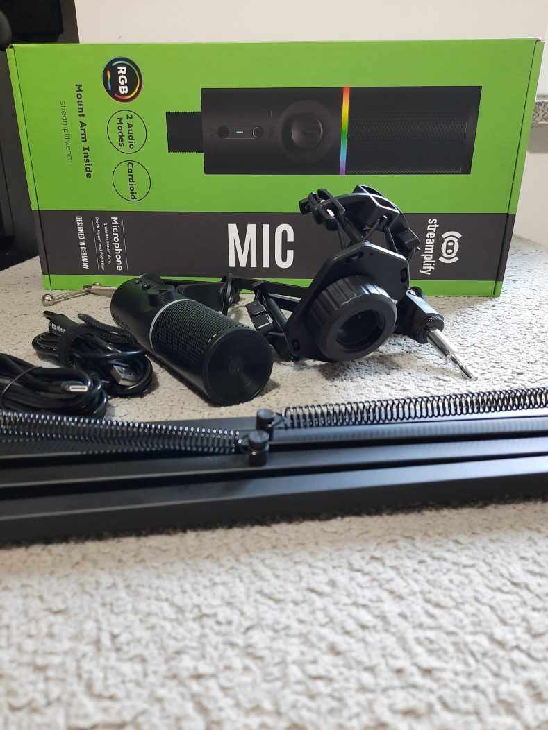Czy Streamplify MIC RGB Arm jest profesjonalnym sprzętem dla streamerów?