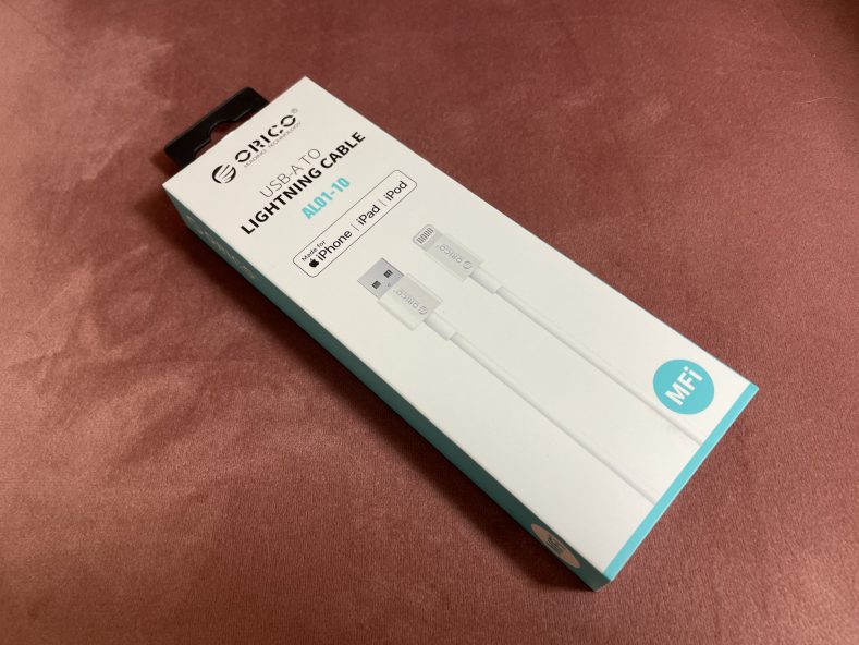 Orico AL01-10 kabel Lightning z certyfikatem MFI