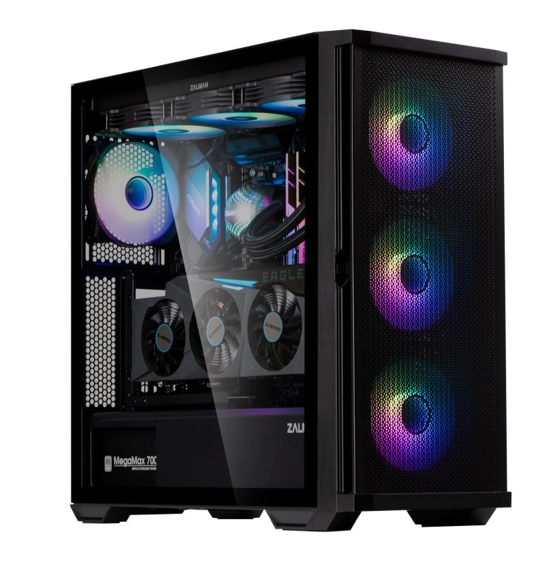 Zalman Z10 DUO – przestronna obudowa z czterema wentylatorami ARGB
