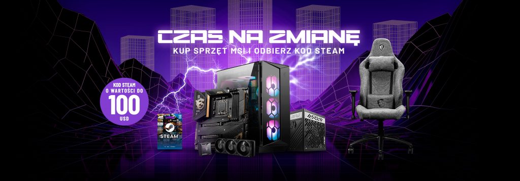Promocja na zakup sprzętu MSI