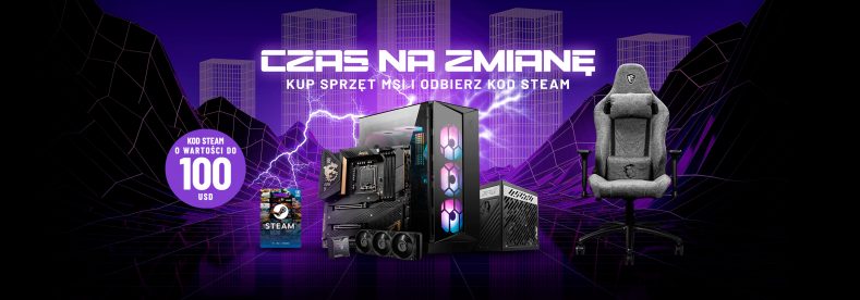 Promocja na zakup sprzętu MSI