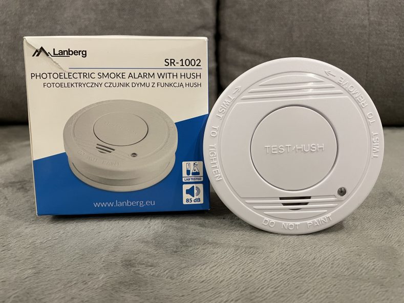 Fotoelektryczny czujnik dymu Lanberg SR-1002