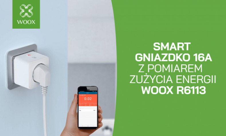 Woox R6113 – inteligentne gniazdko z pomiarem zużycia energii