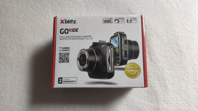 Xblitz GO Ride – mały wideorejestrator z mega nasyconymi barwami