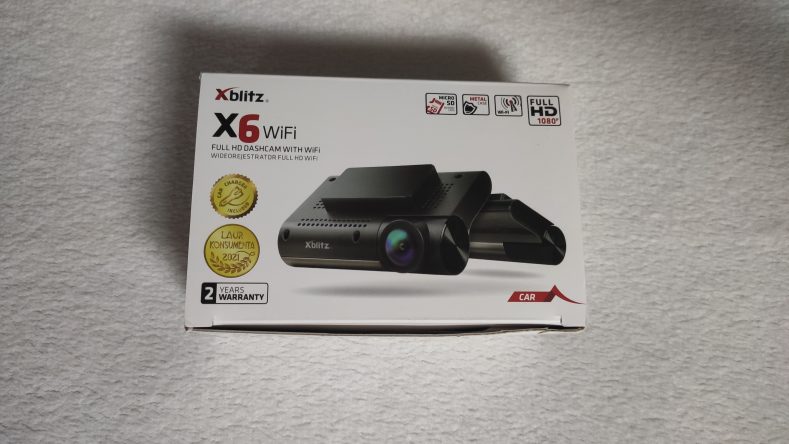 Xblitz X6 – ciekawy, minimalistyczny wideorejestrator