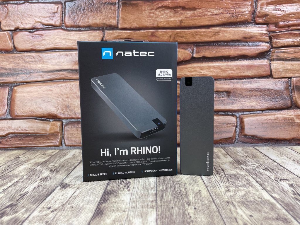 Recenzja obudowy M.2 NVMe Natec Rhino