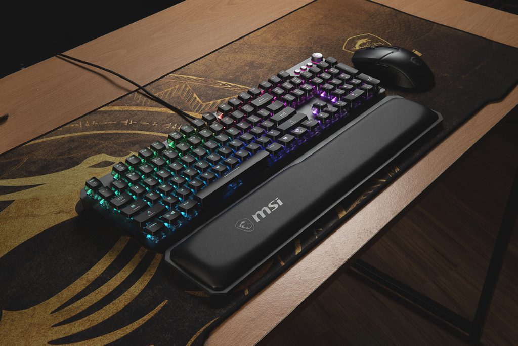 MSI prezentuje gamingową klawiaturę VIGOR GK71 z najnowszymi autorskimi przełącznikami SONIC BLUE