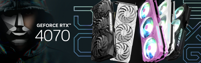 KFA2 prezentuje karty graficzne GeForce RTX™ 4070 z serii Extreme Gamer i 1-Click OC Edition