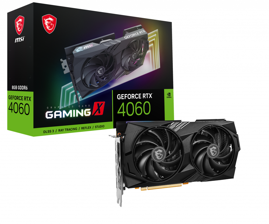 MSI prezentuje karty graficzne NVIDIA® GeForce RTX™ 4060