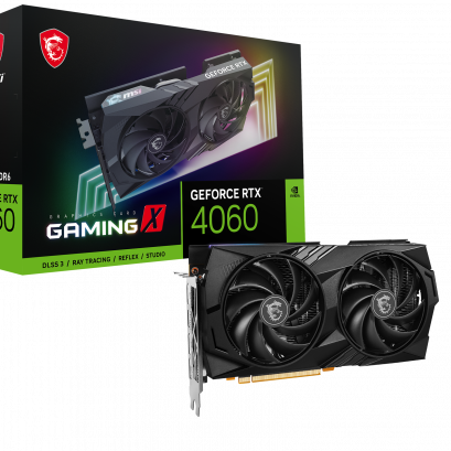 GeForce RTX 4060 GAMING X 8G Series boxcard