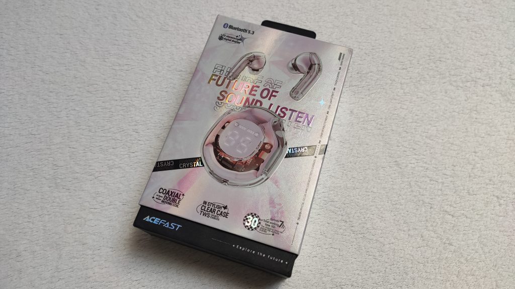 Acefast Crystal T8 – nowoczesne słuchawki Bluetooth