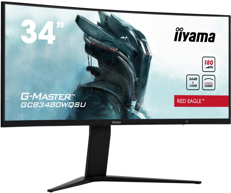 iiyama G-Master GCB3480WQSU-B1 Red Eagle – ultrapanoramiczny monitor w jeszcze szybszym wydaniu