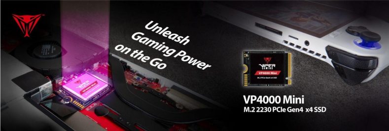 Patriot Viper przedstawia VP4000 Mini w formacie M.2 2230. Idealny dysk do mobilnej konsoli