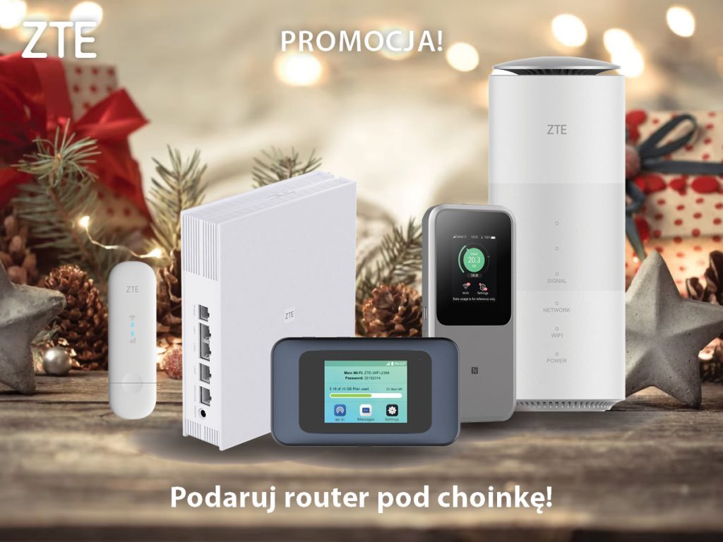 Podaruj router pod choinkę