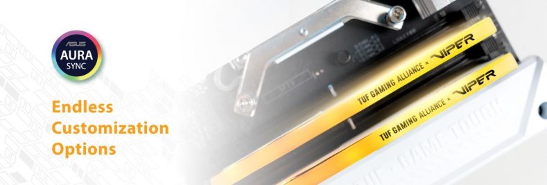 Viper Gaming prezentuje pamięci DDR5 z serii Viper Elite 5 TUF Gaming Alliance z podświetleniem RGB