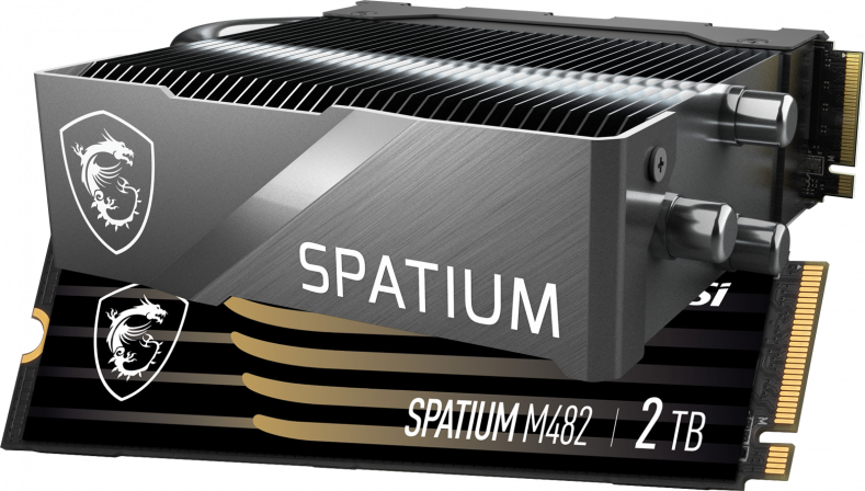 Poczuj moc prędkości! MSI prezentuje flagowy dysk SSD SPATIUM M570 PRO FROZR i wysokowydajny model SPATIUM M482