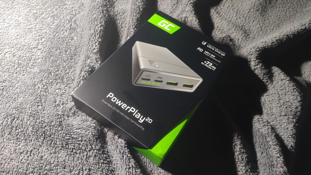 Green Cell PowerPlay20 – świetny powerbank o pojemności 20000 mAh