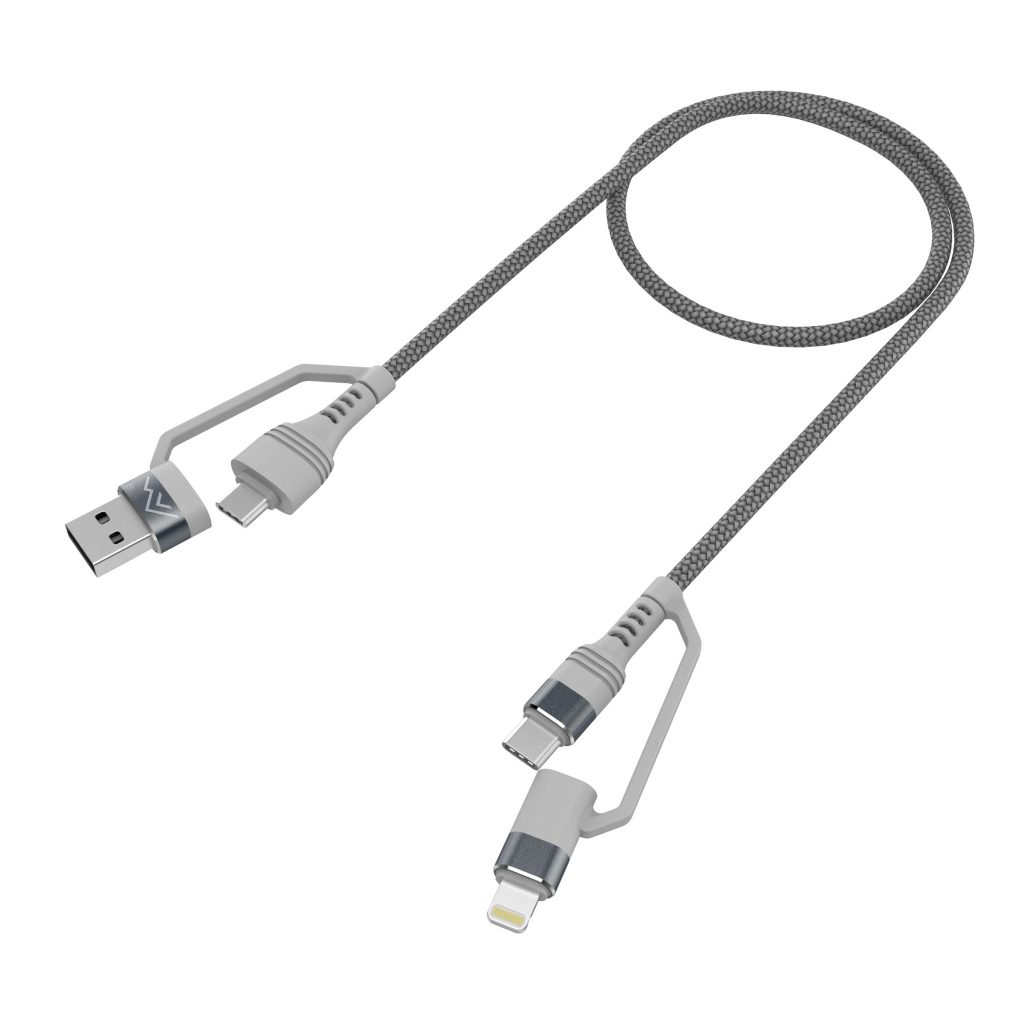 USB-C, USB-A oraz Lightning w jednym kablu