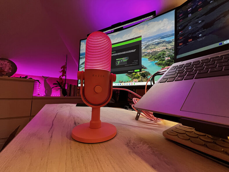 Lubi jak się do niego mówi – Mikrofon Razer SEIREN V3 Chroma