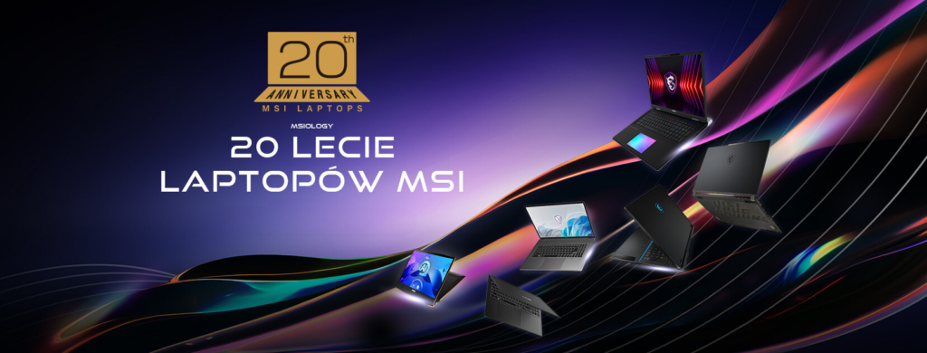 20-letnia podróż MSI prowadząca do zbudowania imperium laptopów