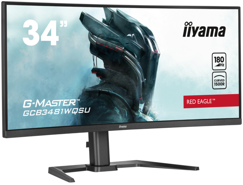 iiyama G-Master GCB3481WQSU-B1 Red Eagle – ultrapanoramiczny monitor w jeszcze szybszym wydaniu