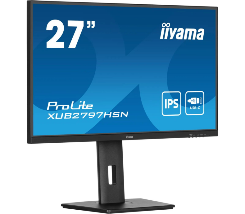 iiyama prezentuje ProLite XUB2763QSU-B1 i XUB2797UHSNP-B1 – nowe monitory biurowe w ofercie iiyama