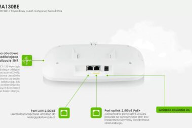 WiFi 7 Zyxel Networks AP NWA130BE