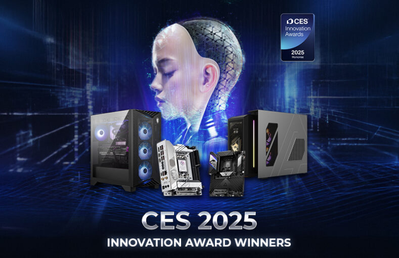 MSI zdobywcą 5 nagród CES 2025 Innovation Honoree Awards