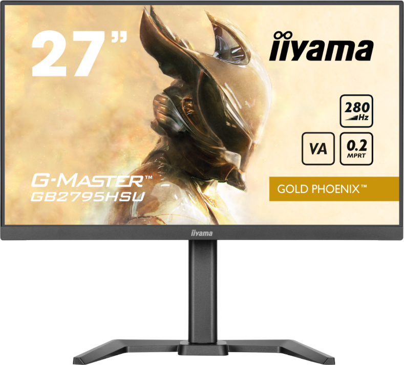 iiyama prezentuje G-Master GB2795HSU-B1 Gold Phoenix – superszybki monitor do zadań specjalnych