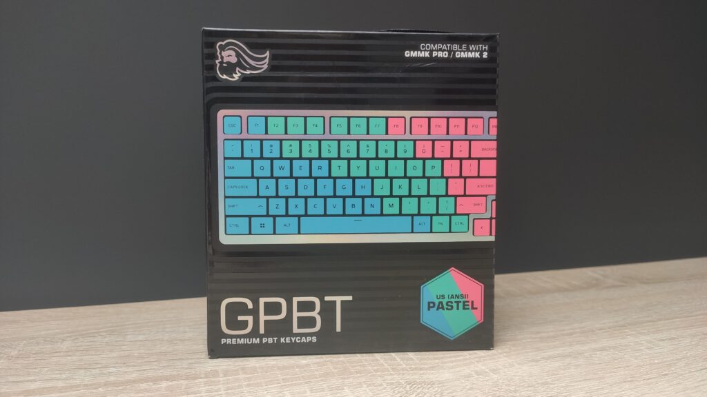 Glorious GPBT Pastel keycapy