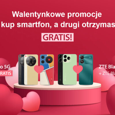 ZTE nubia walentynki promocja