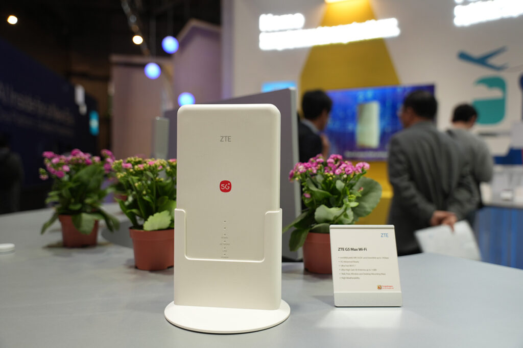 ZTE umacnia pozycję lidera w 5G w kategoriach FWA i MBB