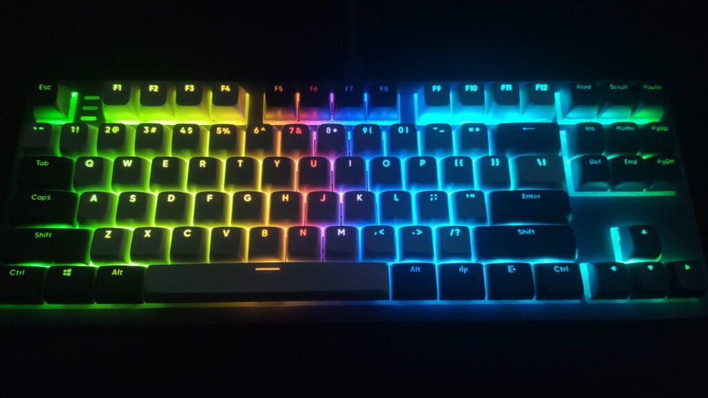 Dark Project ALU87A Violet po zmroku