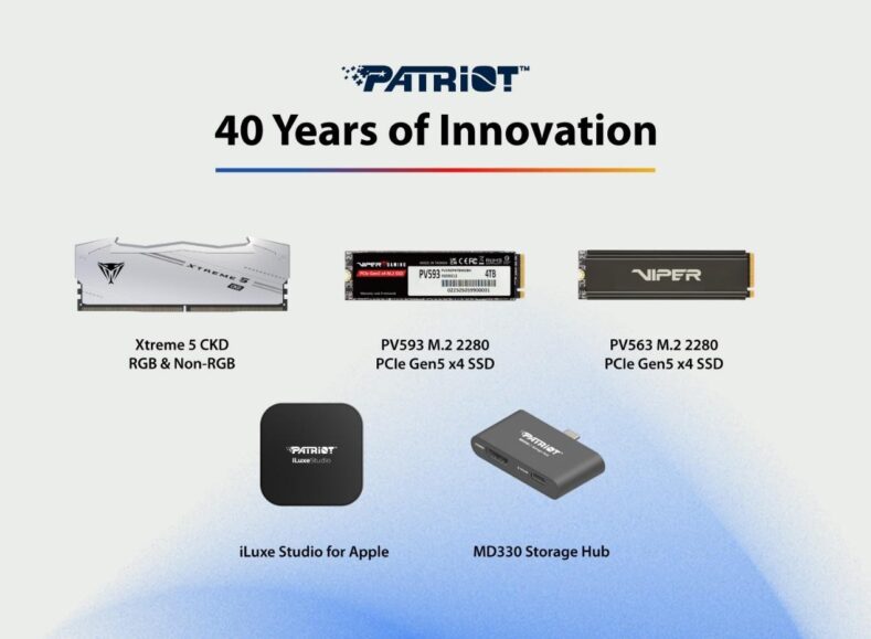 Patriot Memory prezentuje pełną linię produktów na targach COMPUTEX 2025