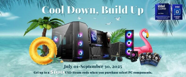Letnia promocja MSI – wybierz nowy sprzęt i odbierz kod na Steam o wartości 100 USD!
