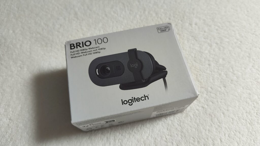 Logitech Brio 100 opakowanie