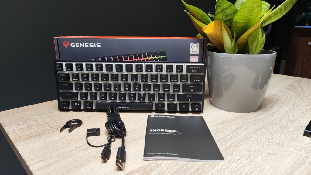 Genesis Thor 660 G2 pudełko i wyposażenie
