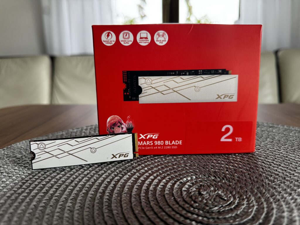Test dysku SSD XPG MARS 980 BLADE 2 TB — Gen5 w rozsądnej cenie