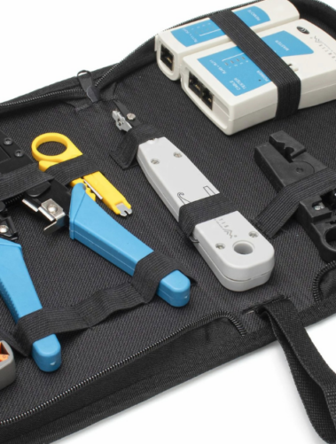 Zestaw narzędzi sieciowych 10w1 Montis w etui