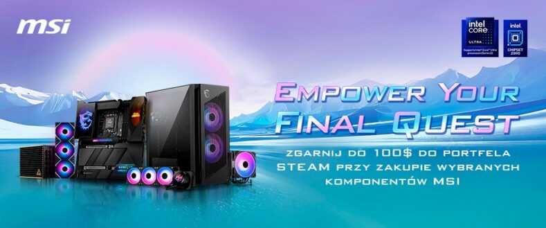 Kup podzespoły MSI i sięgnij po ostateczną moc na finałową misję z darmowymi kodami Steam!