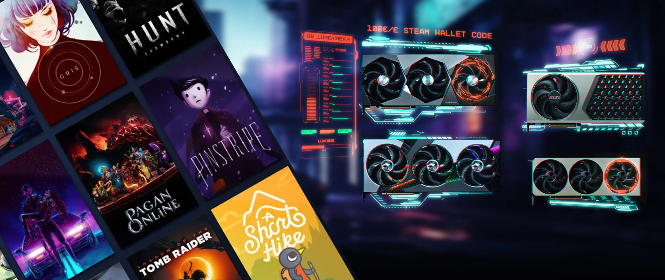 MSI nagradza graczy. Doładowanie Steam o wartości nawet 100 € przy zakupie kart graficznych GeForce RTX™ serii 50