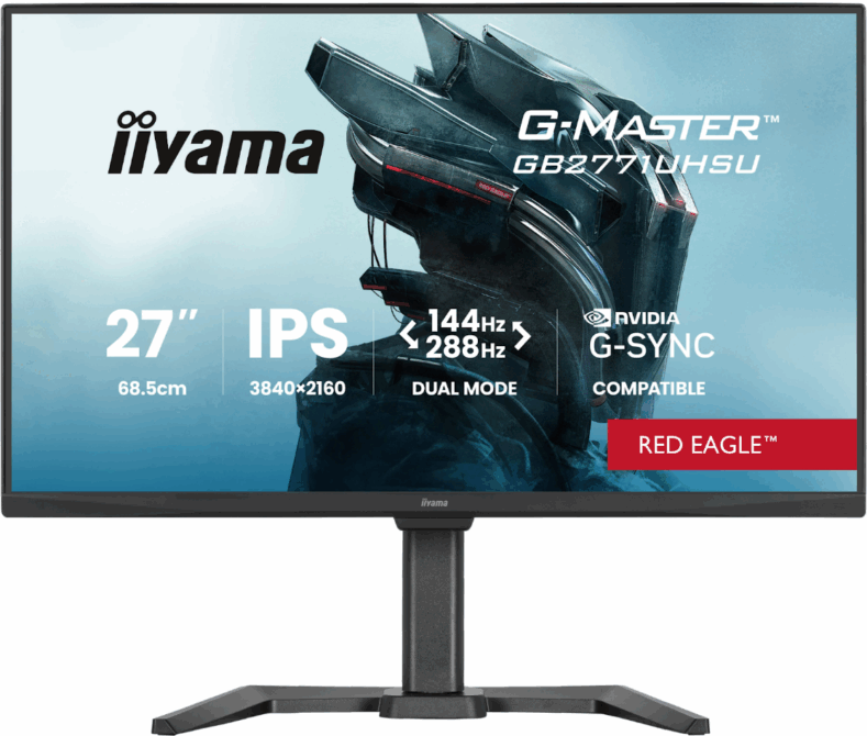 iiyama prezentuje G-Master Red Eagle GB2771UHSU-B1. To propozycja dla graczy szukających wszechstronności