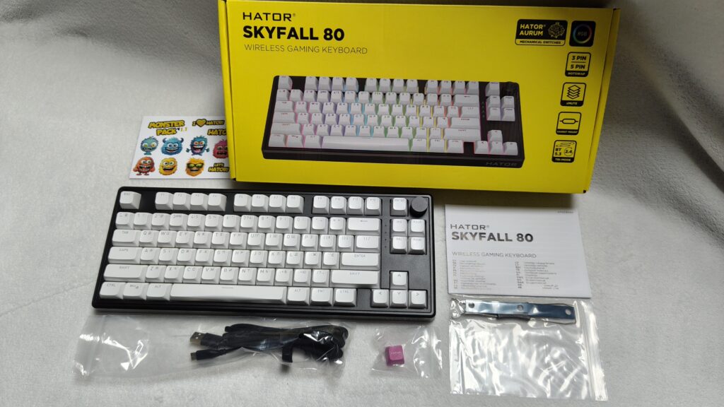 Hator Skyfall 80 Wireless – bardzo ciekawa, niedroga klawiatura 18 IMG 20251026 112703841