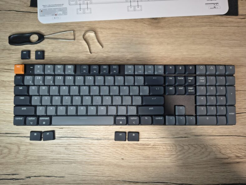 Recenzja Keychron K5 QMK V2 – niskoprofilowej klawiatury mechanicznej dla graczy