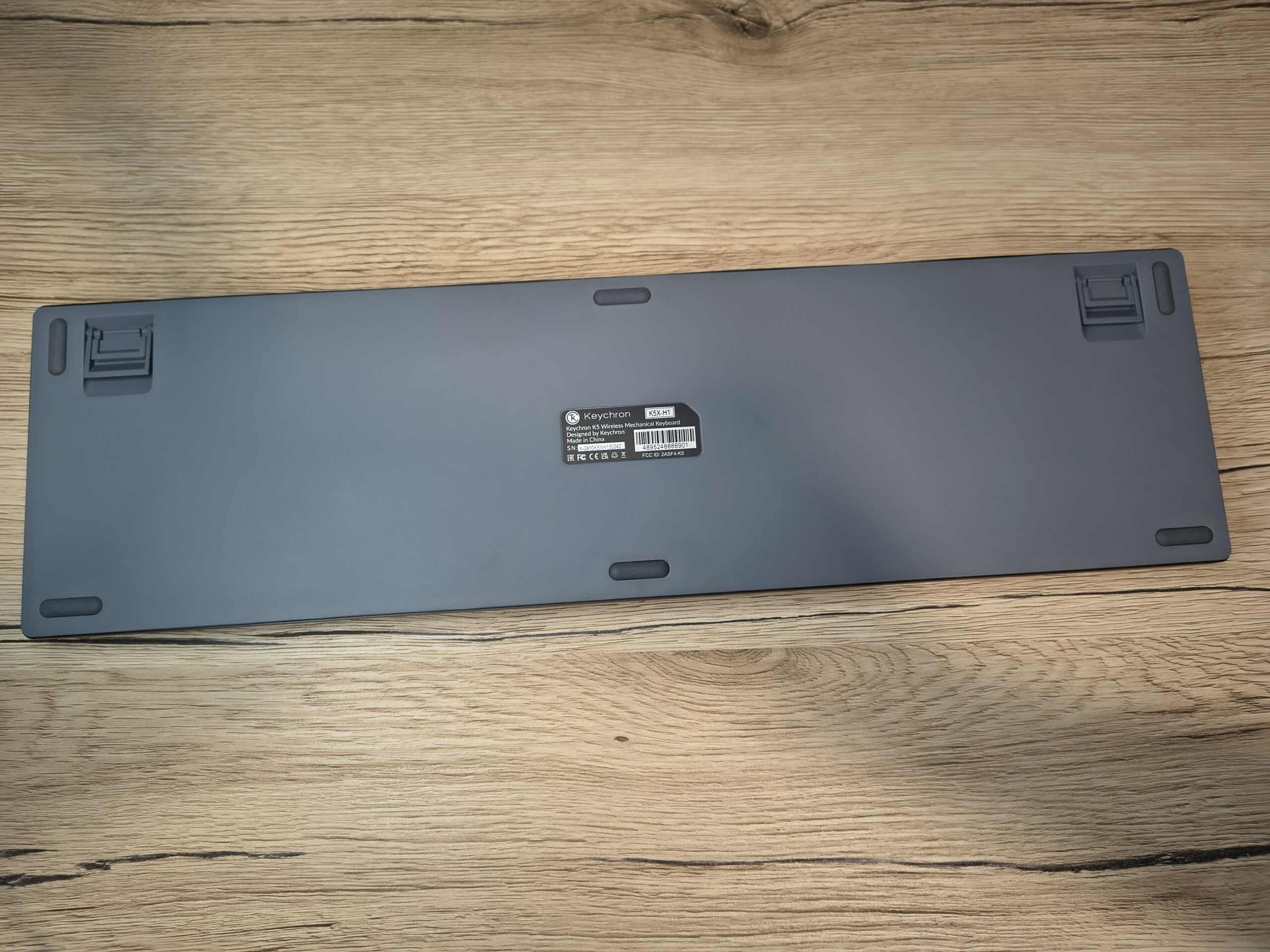 Klawiatura Keychron K5 QMK V2 od dołu