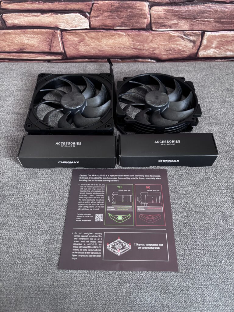 Recenzja Noctua NF-A14x25 G2 oraz NF-A14x25r G2 chromax.black 32 IMG 3524