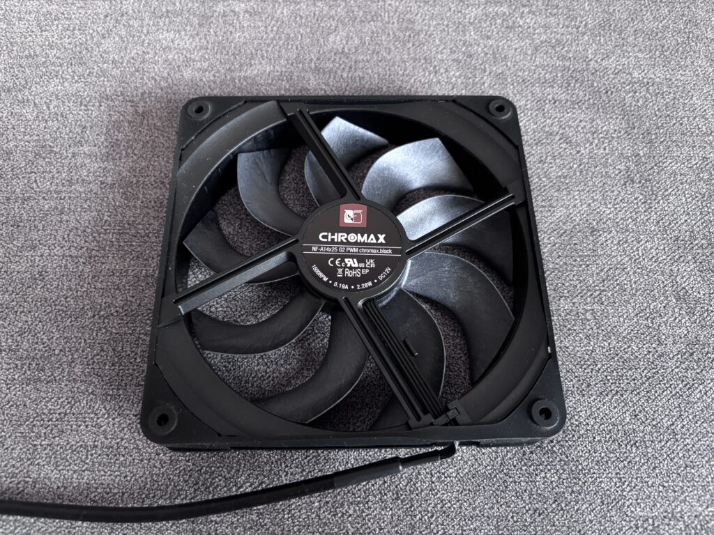 Recenzja Noctua NF-A14x25 G2 oraz NF-A14x25r G2 chromax.black 56 IMG 3542