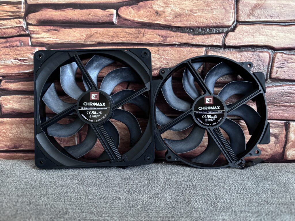 Recenzja Noctua NF-A14x25 G2 oraz NF-A14x25r G2 chromax.black 72 IMG 3553