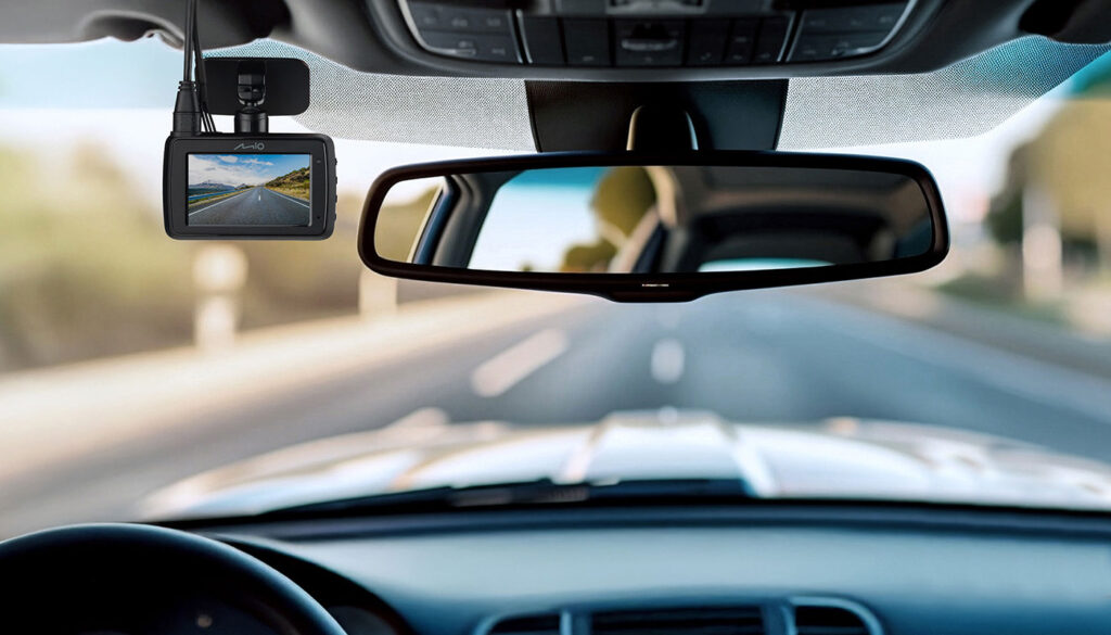 Mio MiVue 802W Pro – kamera z wbudowanym zasilaczem trybu parkingowego